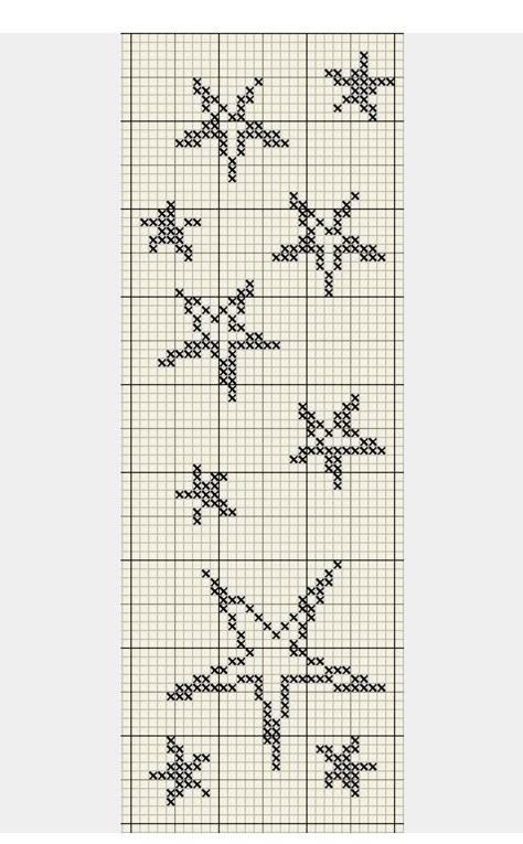 Tapestry Crochet Ideas, Star Cross Stitch Pattern, Crochet Bolero Pattern, Háčkované Lemy, Crochet Patterns Filet, Filet Crochet Charts, Fillet Crochet, Crochet Stars, Cross Stitch Bookmarks