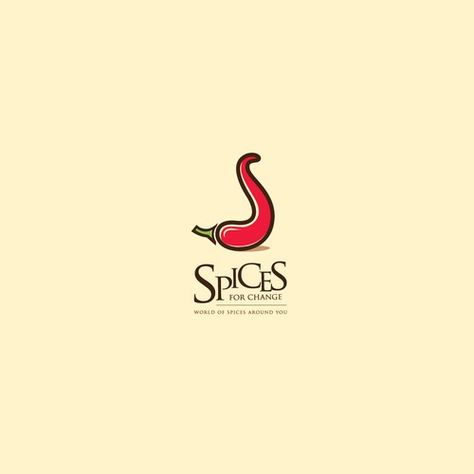 Logo for Spices for Change Logo design contest #AD design, #SPONSORED, #logo, #winning, #picked, #contest Sambal Logo Packaging Design, Spice Logo Ideas, Logo Sambal Design, Spices Logo Design Ideas, Spices Logo Design, Spice Logo Design, Cloud Kitchen Logo, Change Logo Design, Spices Logo