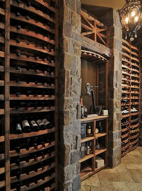 Cellar Basement, Wine Barrel Coffee Table, Wine Barrel Table, Wine Cellar Ideas, Wine Cellar Basement, Cellar Ideas, Wine Closet, Wine Cave, Wine Rooms