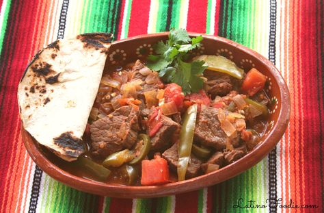 Quick and Easy Steak Picado - A Favorite Comfort Food - Steak Picado, Spicy Beef Stir Fry, Recipes Steak, Hatch Chile, Easy Steak, Beef Stir Fry, Spicy Beef, Easy Comfort Food, Favorite Comfort Food