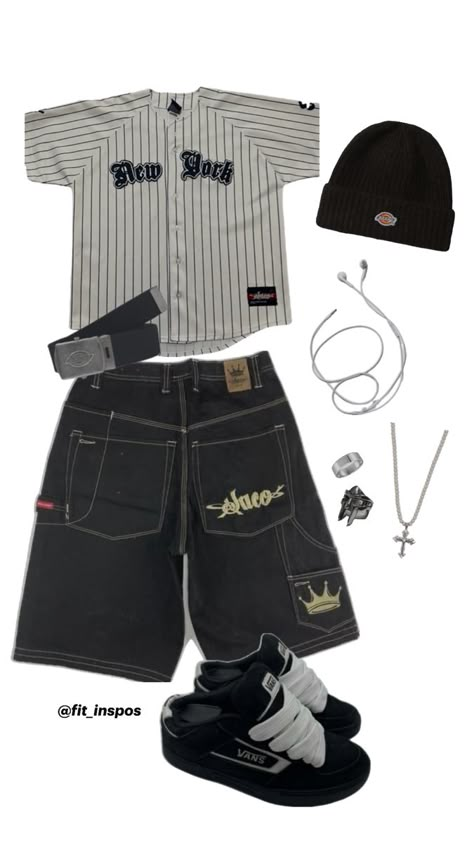 JNCO DICKIES VINTAGE Youthful Outfits, Masculine Outfits, Billie Eilish Outfits, Street Style Outfits Casual, Outfits 2000s, Outfits For Men, Baggy Clothes, Street Fashion Men Streetwear, Outfit Inspo Casual