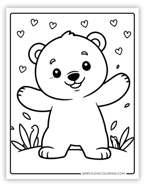 FREE bear coloring pages are great for educational activities for kids, crafts, road trips, and more. Get ideas on fun ways to turn them into a learning experience. Teddy Bear Activities, Bear Coloring Pages Free Printable, Bear Coloring Page, Teddy Bear Coloring Pages, Brown Theme, Surviving In The Wild, Honey Bee Hives, Bear Coloring Pages, Family Coloring