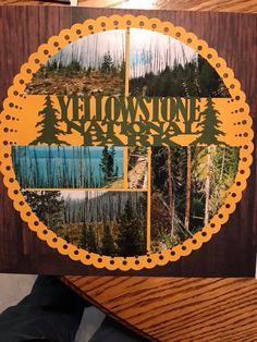 National Park Scrapbook Ideas, Yellowstone Scrapbook Layouts, Yellowstone National Park Scrapbook Layouts, National Park Scrapbook Layouts, Tennessee Scrapbook, Alaska Scrapbook, 2022 Scrapbook, Camping Scrapbook, Scrapbooking Layouts Travel