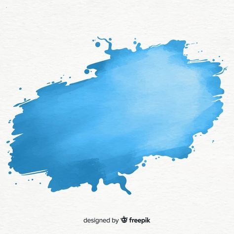 Blue watercolor splash | Premium Vector #Freepik #vector #background #watercolor #water #texture Blue Watercolor Splash, Watercolor Stain, All Png, Water Texture, Idee Cricut, Birthday Background Images, Watercolour Texture Background, Splash Free, Watercolor Water