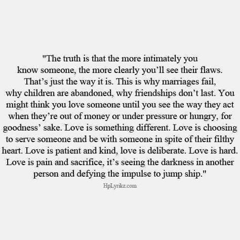 I think I saved this before, but I'm doing it again because I love it so much! Why Marriages Fail, Hard To Love, Marriage Quotes, A Quote, Up Girl, Pretty Words, True Quotes, Relationship Advice, Quotes Deep