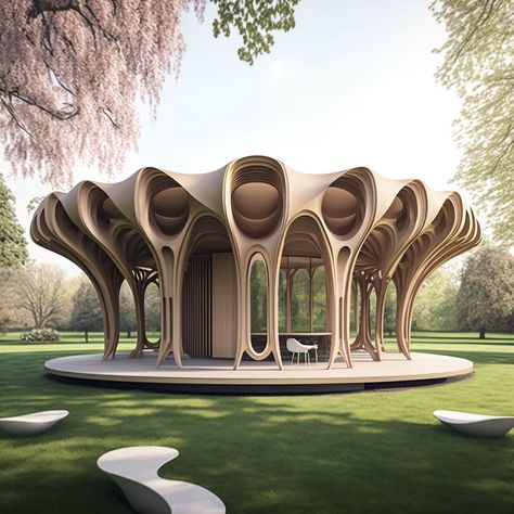 Utopian Architecture, Prefabricated Architecture, Maquette Architecture, Architecture 101, Design Exploration, Sci Fi Architecture, Pavilion Design, Conceptual Architecture, London Architecture