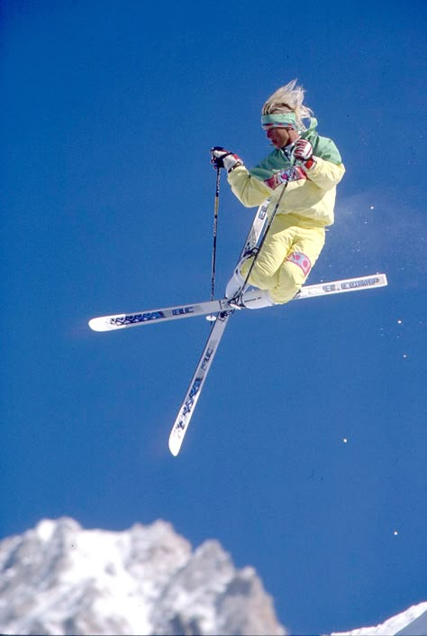 Glen Plake, Ski Film, Skiing Funny, Best Snowboards, Retro Skiing, Vintage Ski Photos, Ski Photos, Ski Vibes, Vintage Skis