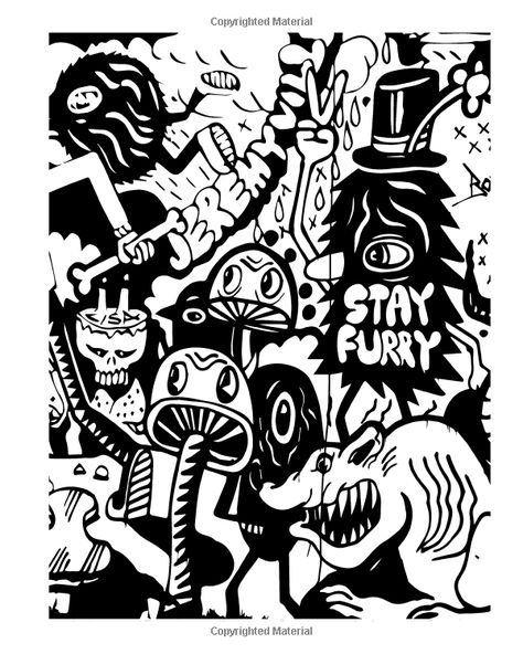 Amazon.com: Street Art Coloring Book for Adults: 24 illustrated graffiti designs for adults (9781535241823): O.G. Tagger: Books Graffiti Coloring Pages, Graffiti Coloring, Coloring Pages Ideas, Art Coloring Book, Pages Ideas, Graffiti Designs, Cuddly Animals, Coloring Book For Adults, Art Graffiti