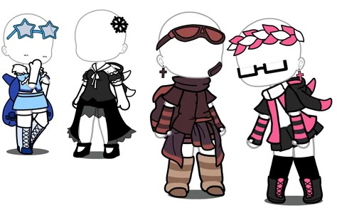 Kawaii Boy Outfits, Gacha Base Poses Cute, Boys In Skirts, Gacha Things, Gacha Clothes, Kawaii Boy, Kitty Clothes, Hello Kitty Clothes, Gacha Outfit