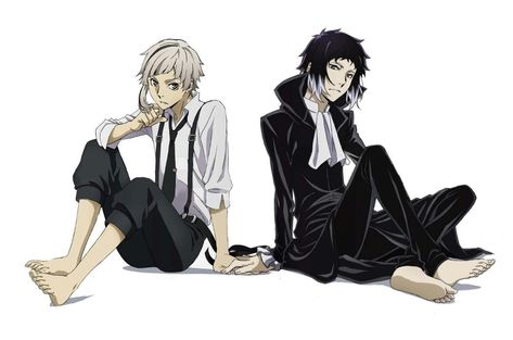 Their holding hands!! OMG shin soukoku!! Bsd Official Art Akutagawa And Atsushi, Bsd Official Art Shin Soukoku, Akutagawa Ryunosuke And Atsushi, Akutagawa Atsushi Official Art, Akutagawa Ryunosuke X Atsushi Nakajima, Atsushi And Akutagawa Official Art, Akutagawa And Atsushi Manga, Akutagawa Ryunosuke Official Art, Atsushi Nakajima Official Art