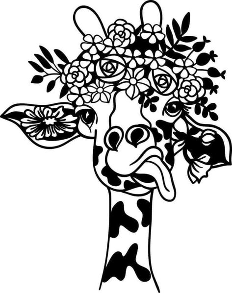 Silly Giraffe, Giraffe Svg, Skull Coloring, Idee Cricut, Cricut Explore Projects, Cricut Projects Beginner, Rgb Led Lights, Diy Cricut, Cricut Craft Room