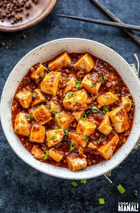 Vegan Mapo Tofu Recipe, Silken Tofu Recipes, Mapo Tofu Recipe, Just One Cookbook, Tofu Recipes Vegan, Mapo Tofu, Tofu Recipe, No Bean Chili, Tofu Recipes