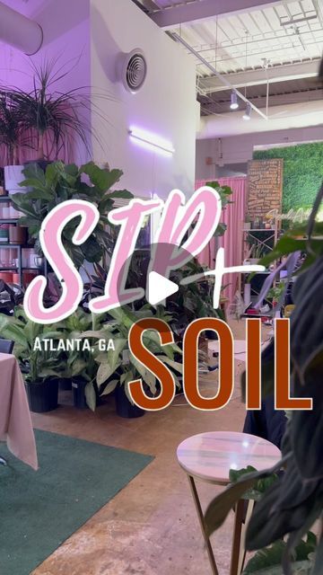 ATL HOTSPOTS • atl foodie on Instagram: "Sip + Soil 📍Seed Atlanta - Atlanta, Ga @seedatlanta @thebitterlavender_   The Seed Atlanta Sip and Soil event offers a unique experience where you can craft your own cocktails while simultaneously potting a plant. You will learn about the crafted cocktails of the night, what a crafted cocktail is, how to pot a plant and basic plant care. 🪴   -21+ event. -Light refreshments provided.  -Cocktail making + potting a plant -This ticket comes with a welcome cocktail, the cocktail you will craft curated by Izzy the Mixologist, a 4in plant, 4in pot, and soil provided by Seed Atlanta, an ending glass of champagne and a goodie bag.  Y’all go check them out and let me know what you think! 💚 • • •  #atlanta #atl #bottomlessbrunch #bottomless #atlfoodie #atlf Plant And Sip Party, Welcome Cocktail, Light Refreshments, Bottomless Brunch, Glass Of Champagne, Can Crafts, Cocktail Making, Atlanta Ga, Plant Care