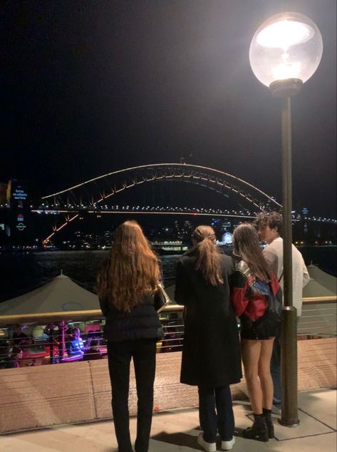 Living In Sydney Aesthetic, Sydney Australia Nightlife, Aesthetic Sydney, 2024 Board, Birthday Plans, Sydney Style, Harbour Bridge, Birthday Planning, Fashion Friends