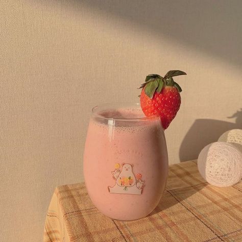 Milk, Glass, Pink