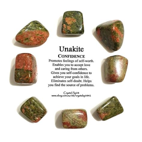 Crystal Unakite, Unakite Crystal, Crystal Healing Chart, Healing Crystals For You, Magic Stones, Crystals Healing Properties, Spiritual Crystals, Gemstone Meanings, Crystal Therapy