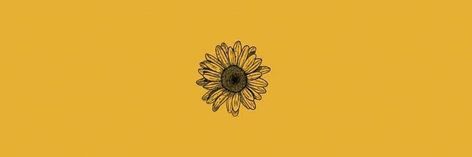 Sunflower Banner Discord, Notion Cover, Bee Banners, Notion Aesthetic, Brand Colour Schemes, Facebook Header, Sunflower Drawing, Happy Wallpaper, Twitter Header Pictures