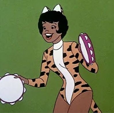 VALERIE BROWN FROM JOSIE & THE PUSSYCATS (1970 — 1972) | time to give appreciation to valerie from the archie comics & hanna-barbera cartoon from the 70s: josie & the pussycats (1970). valerie is the first african-american female animated character on a regular animated television series. she wasn’t seen as stereotype. she’s the most intelligent out of the group & had songs where she sang lead. much love & appreciation to valerie! loved watching this show when I was a kid on cartoon network &... Archie Comics Characters, 70s Cartoons, Josie And The Pussycats, 2000s Art, American Cartoons, Drawn Together, Hanna Barbera Cartoons, Girl Cartoon Characters, Vintage Witch