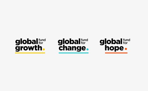 Global Fund for Children on Behance News Logo, Brand Architecture, Campaign Logo, Event Logo, Education Logo, Text Logo, Minimalist Logo Design, Creative Industries, Typography Logo