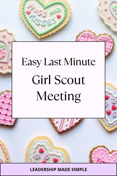 Easy Last Minute Girl Scout Meeting March Girl Scout Meeting Ideas, Girl Scout Cadette Meeting Ideas Fun, Girl Scout Ideas Activities, Girl Scout Meeting Activities, Girl Scout Craft Ideas, Scout Meeting Ideas, Girl Scout Meeting Ideas, Prep Girl, Girl Scouts Cadettes