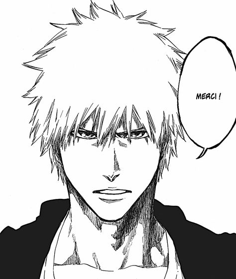 Bleach Sketch, Ichigo Manga, Bleach Drawing, Bleach Anime Ichigo, Best Anime Drawings, Easy Drawing Tutorial, Bleach Anime Art, Kurosaki Ichigo, Ichigo Kurosaki