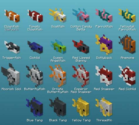 Fish Minecraft, Minecraft Farm, Minecraft Mod, Minecraft Banners, Minecraft Pictures, All Minecraft, Cool Minecraft Creations, Minecraft Mobs, Minecraft Room