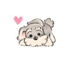 Tuna of Schnauzer 12 – LINE stickers | LINE STORE Line Store, A Dog