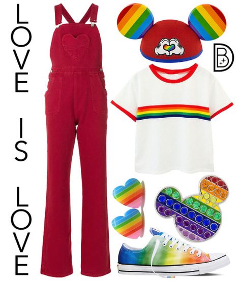 [[MORE]] Overalls: @urbanoutfitters Hat:... | DisneyBound Outfits Overalls, Amazon Earrings, Earrings Amazon, Disney Inspired Outfits, Fandom Fashion, Disney Artwork, Shoes Converse, Pride Outfit, Disney Lover