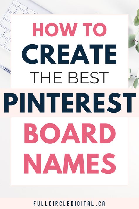 Learn how to create the best Pinterest board names that help drive traffic, plus get board names ideas list for various niches (travel, fashion, parenting, etc). These board name examples show you broad vs. more niche name examples. Includes how to do keyword research so you can nail your overall Pinterest marketing strategy. Board Names Ideas, Pinterest Board Names, Names Ideas, Pinterest Marketing Strategy, Keyword Research, Pinterest Tips, Blog Traffic, Travel Fashion, Make Money Blogging