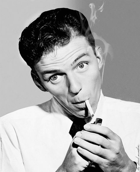 Frank Sinatra, A Man, Black And White, White, Black