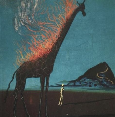 Burning Giraffe, Paint Paint, Salvador Dali, Dali, Painter, Paintings, On Instagram, Instagram, Art