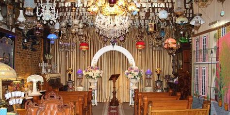 French Quarter Wedding Chapel Weddings | Get Prices for Wedding Venues French Quarter Wedding, Goth Wedding, Wedding Spot, Wedding Chapel, Weddings By Color, Inexpensive Wedding Venues, Wedding Costs, Chapel Wedding, French Quarter