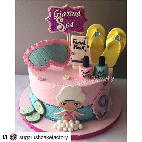 spa birthday cake • Instagram Spa Cupcakes For Girls Birthdays, Spa Cake Ideas, Spa Foods, Spa Birthday Cake, Spa Cupcakes, Spa Cake, Cake Instagram, Spa Food, Hosting Parties