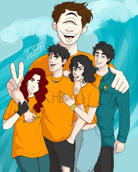 Percy And Tyson, Tyson Percy Jackson, Percy Jackson Tyson, Emily Rudd, Pjo Hoo, Percy Jackson Characters, Camp Half Blood, Rick Riordan, Greek Mythology