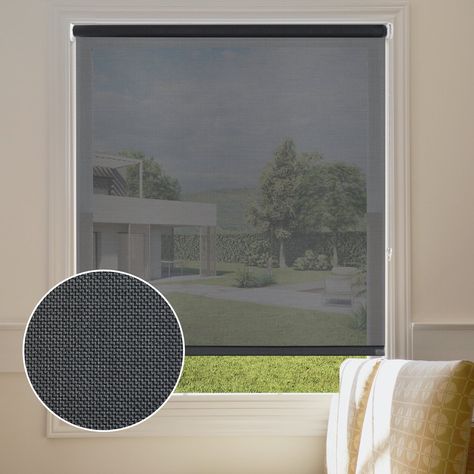 Persilux Solar Roller Shade for Windows Blinds (23" W x 72" H, Black) 5% Openness Flame Retardant Light Filtering Roller Window Shades for Home, French Doors, Kitchen, Easy to Install - Walmart.com Roller Window Shades, Solar Roller Shade, Windows Blinds, Window Roller Shades, Shade Screen, Solar Screens, Doors Kitchen, Hulk Art, Studio Ideas