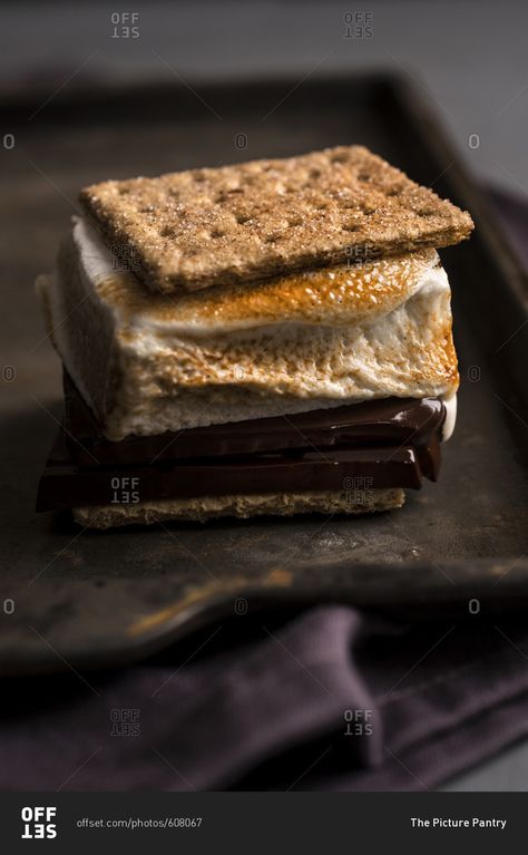 Blondies Photography Food Styling, Brownie Photography Food Styling, Brownie With Ice Cream Photography, Roasting Marshmallows, Beautiful Food Photography, Summer Eating, Beautiful Food, Fall Recipes, Food Lover