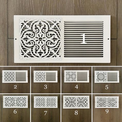 Custom Air Vent Cover Return Air Vent Cover wall Intake Vent Cover Custom Size Vent Cover for Home Decor Magnetic Vent Cover Decorative - Etsy Air Return Vent Cover, Wall Vent Covers, Return Air Vent, Heat Vents, Ceiling Vents, Wall Vents, Air Filter Cover, Air Return, Floor Vents