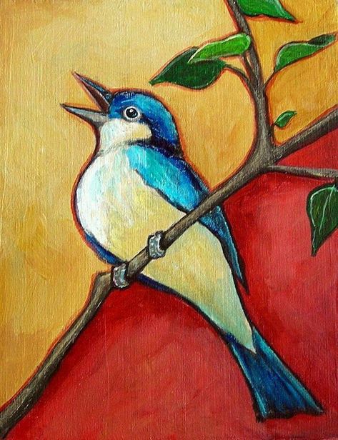 Canvas Photo Collage, Diy Canvas Photo, Photo Collage Ideas, Bird Painting Acrylic, Abstract Art Images, Diy Paintings, Painting Birds, Glass Paintings, Canvas Photo