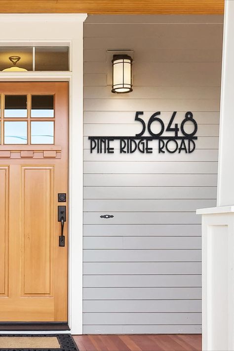 House numbers ideas