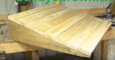 build ramp for shed Shed Build, Shed Ramp, Build A Shed, Shed Building, Build Your Own Shed, Firewood Shed, Shed Building Plans, Backyard Sheds, Backyard Shed