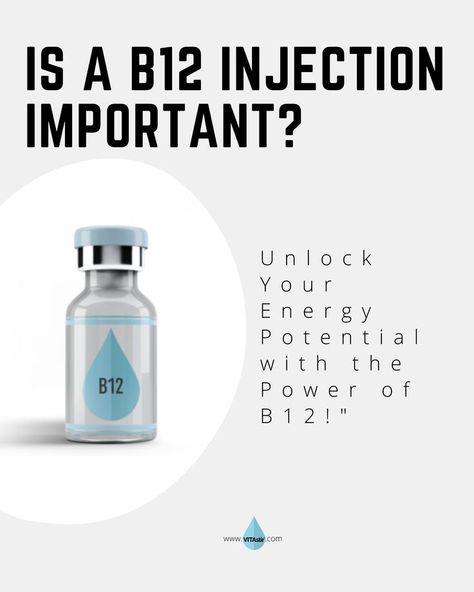 The purpose of the Vitamin B12 Shots is to improve energy levels, boost metabolism and help burn fat, some of the key benefits are ... Read for more Vitamin Injections, B12 And Lipotropic Shots, B12 Shots Benefits, Benefits Of Vitamin B12 Injection, B12 Shots, Vitamin B12 Injections, B12 Injections, B12 Vitamin Supplement, Improve Metabolism