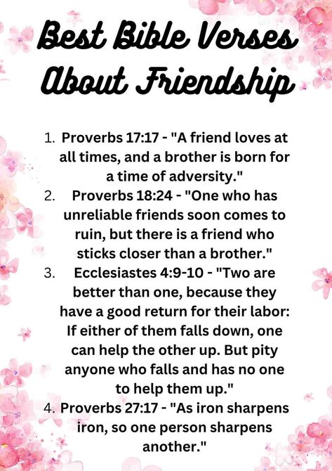 Bible Verses About Friendship Verses On Friendship Scriptures, Bible Verses About Losing Friendships, Christian Friendship Poems, Quote About Friendship Bible, Scripture On Friendship, Friendship Bible Verses, Bible About Friendship, Friendship Scripture, Funny Bible Verses