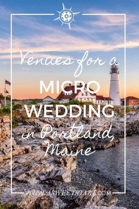 Maine Beach Wedding, Small Destination Wedding Ideas, Washington Micro Wedding, Micro Elopement, Maine Wedding Ideas, Maine Micro Wedding, Micro Wedding Ceremony, Frenchs Point Wedding Maine, Bar Harbor Maine Wedding