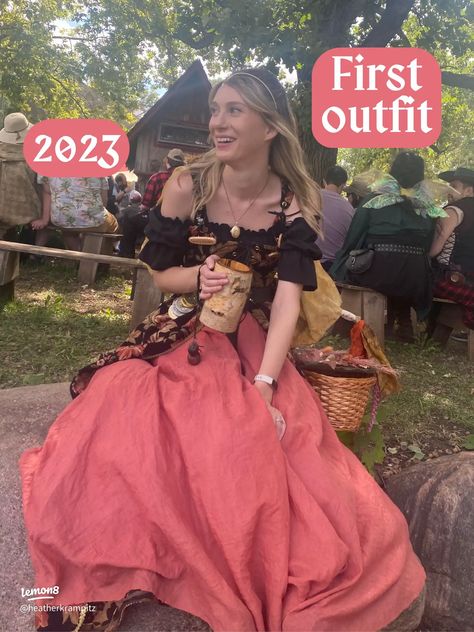 Things I wore to the RENAISSANCE FESTIVAL | Gallery posted by Heather 🩵 | Lemon8 Rennaisance Festival Outfit, Ren Fair Inspiration, Ren Fair Fairy Outfit, Ren Faire Garb, Last Minute Ren Faire Costume, Easy Ren Faire Outfit, Renicansse Fair Outfits, Ren Faire Outfit Ideas, Ren Faire Witch