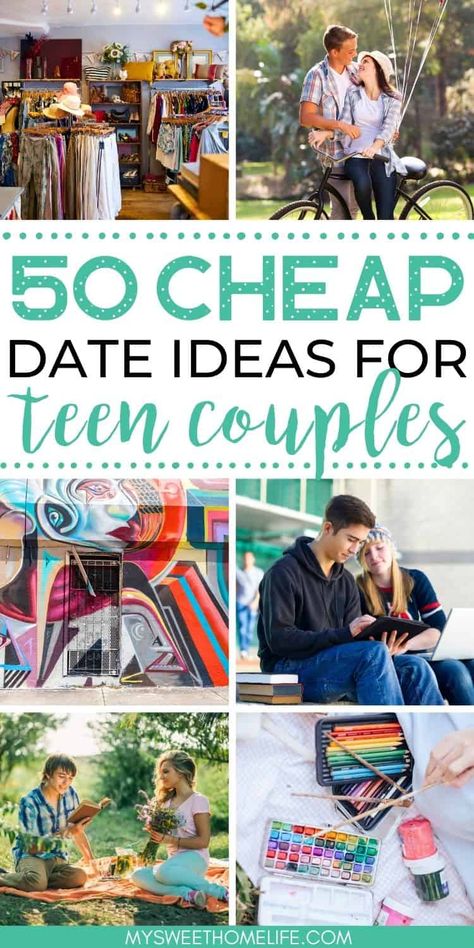 Want your love to blossom without breaking the bank? Try these 50 cheap date ideas for teen couples. Teenage Date Ideas, Inexpensive Dates, Outdoor Dates, Free Date Ideas, Couples Things To Do, Fun Couple Activities, Surprise Date, Date Ideas For New Couples, At Home Dates