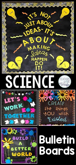 Chemistry Bulletin Boards High Schools, Stem Bulletin Board Ideas Preschool, Teachers Message, Stem Bulletin Boards, Science Bulletin Board, Easy Bulletin Boards, Geometry Book, Science Display, Science Bulletin Boards