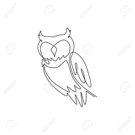 One Line Owl Drawing, Small Simple Owl Tattoo Design, Owl Outline Tattoo Simple, Linework Owl Tattoo, 2 Owls Tattoo, One Line Owl Tattoo, Single Line Owl Tattoo, Owl Simple Tattoo, Owl Tattoo Small Simple