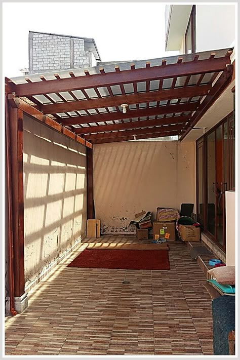 Pergolas - Hurry! Dont forego on the latest and greatest deal. Check it out IMMEDIATELY! Casa Hobbit, Modern Patio Design, Backyard Gazebo, Pool Outdoor, Exterior Wall Design, Modern House Exterior Colors, Modern Patio, Yard Design, Home Building Design