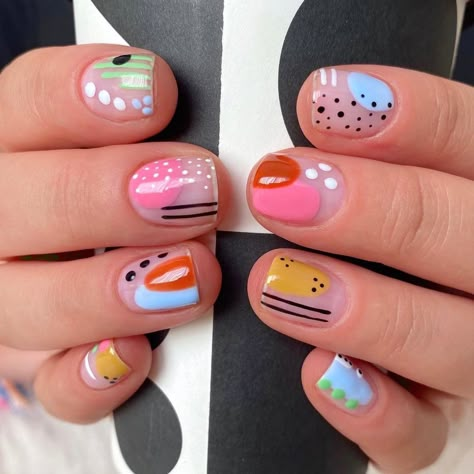 Easter Nail Art Ideas, Sweet Nails, Colors Nails, Easter Nail, Nails Beautiful, Easter Nail Art, Colorful Nail Art, Nails Today, Edgy Nails