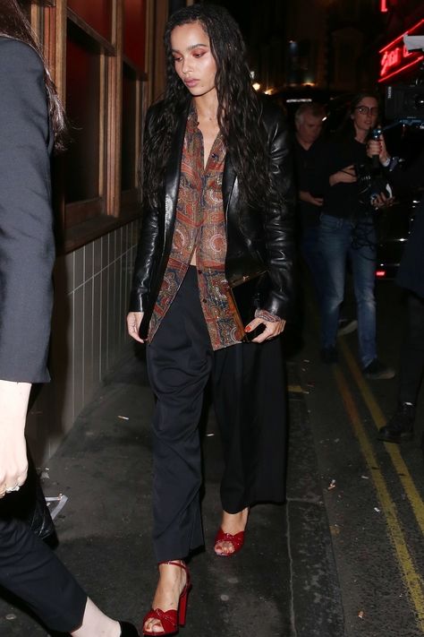 Zoey Kravitz, Zoe Kravitz Style, Zoë Kravitz, 90's Fashion, Mode Boho, Zoe Kravitz, Not Bad, Mode Inspo, Looks Style